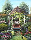 Gazebo Among The Roses